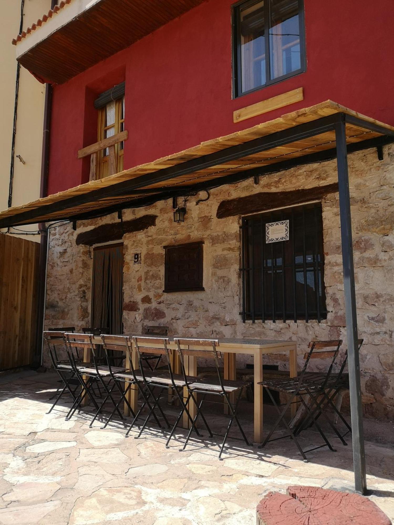 La Casa Roja Del Alto Tajo Daire Ablanque Dış mekan fotoğraf