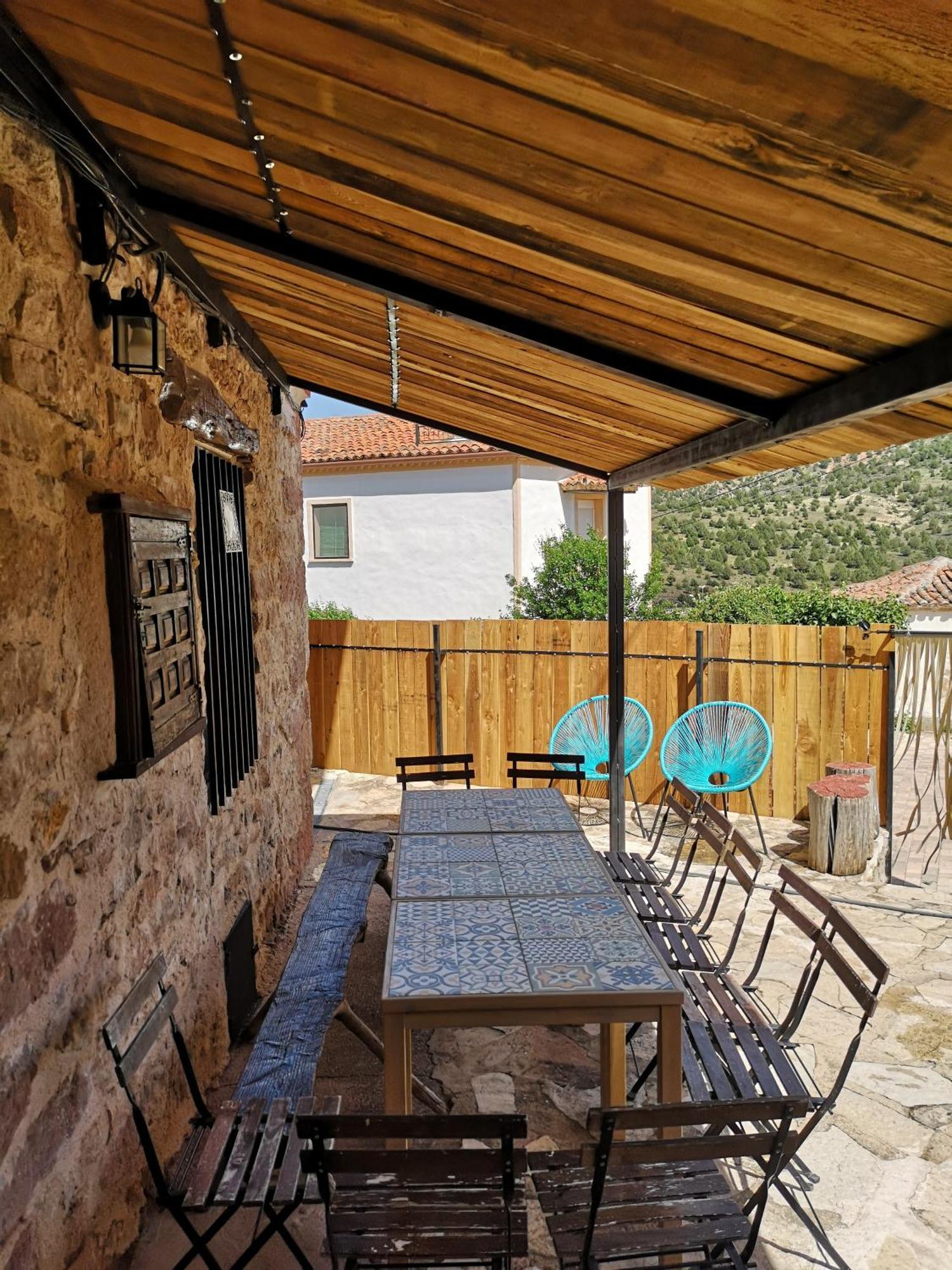 La Casa Roja Del Alto Tajo Daire Ablanque Dış mekan fotoğraf