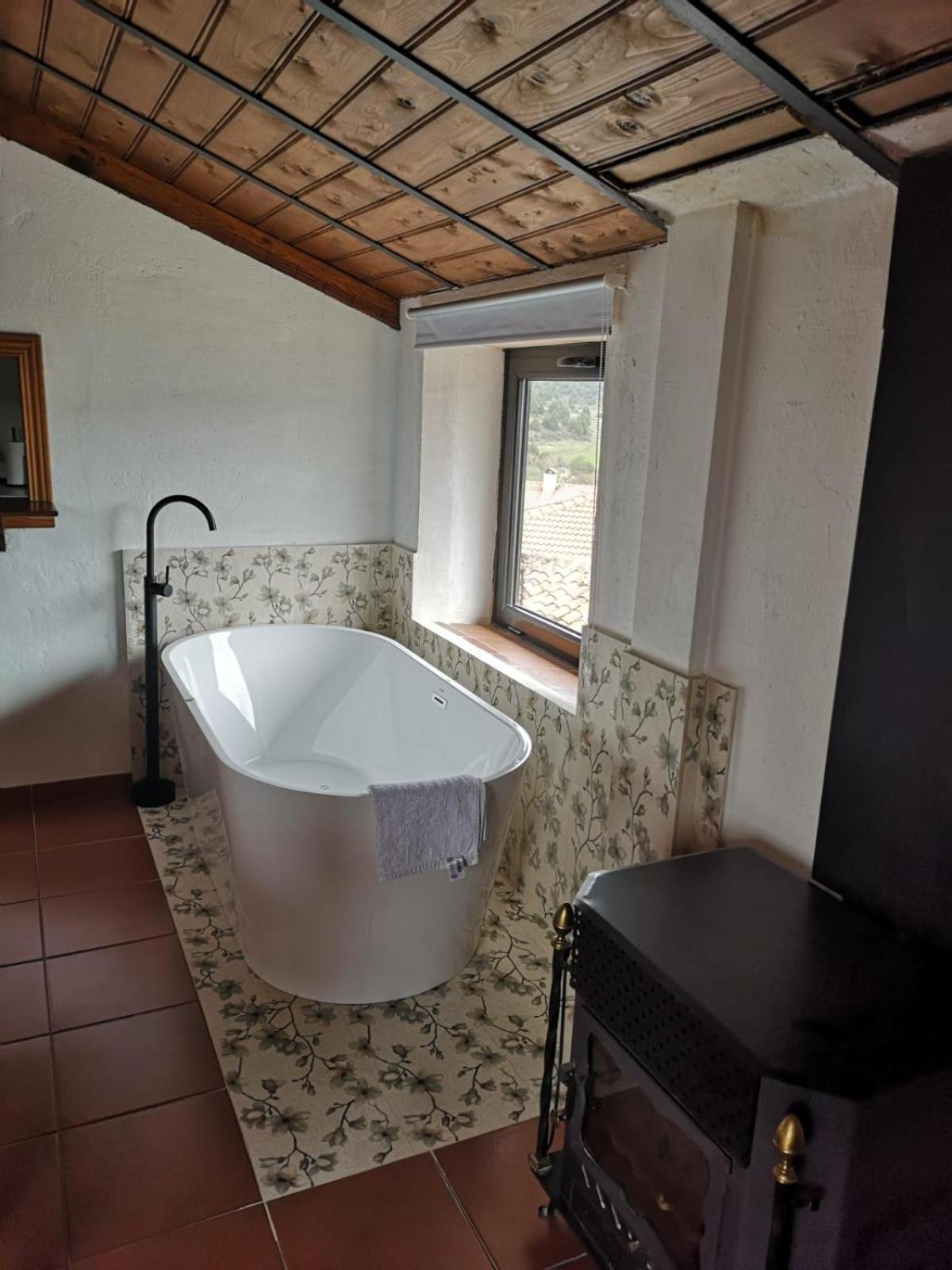 La Casa Roja Del Alto Tajo Daire Ablanque Dış mekan fotoğraf